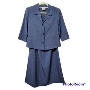 Vintage 80s/90s Promises Promises 2pc Skirt Set Women'